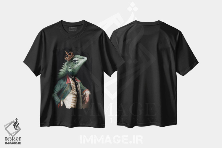 تیشرت طرح دار اریک عجیب وغریب، هنر دیجیتال اثر آرک و گوستز | فروشگاه ایماژ