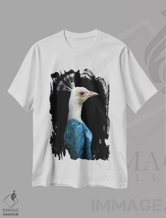 تیشرت طرح دار گوئن، هنر دیجیتال اثر آرک و گوستز | immage.ir