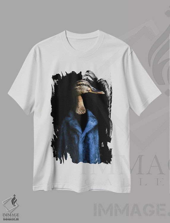 تیشرت طرح دار دافنه، هنر دیجیتال اثر آرک و گوستز | immage.ir