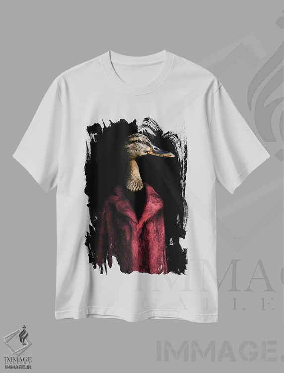 تیشرت طرح دار دافنه، هنر دیجیتال اثر آرک و گوستز | immage.ir
