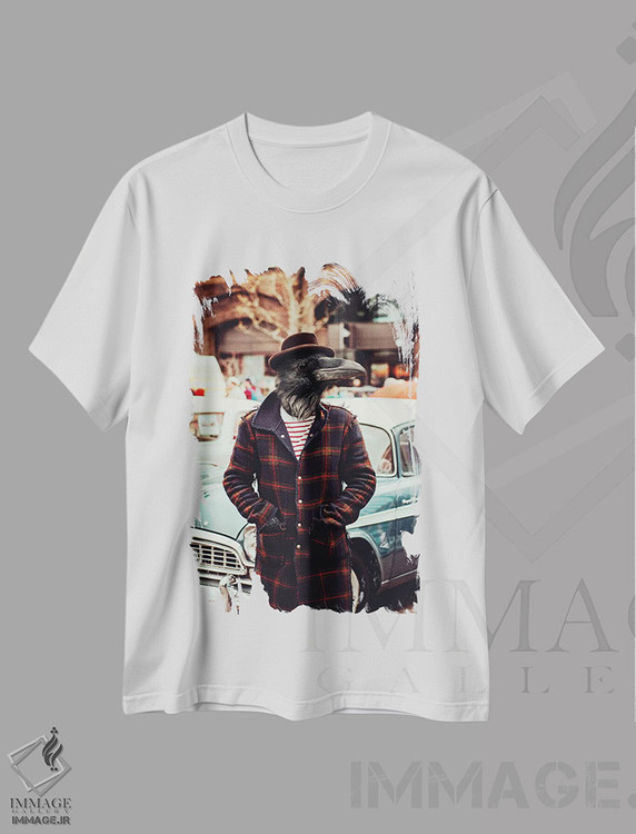 تیشرت طرح دار جک، هنر دیجیتال اثر آرک و گوستز | immage.ir
