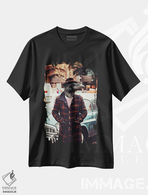تیشرت طرح دار جک، هنر دیجیتال اثر آرک و گوستز | فروشگاه ایماژ