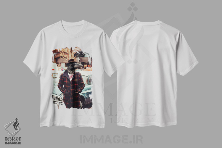 تیشرت طرح دار جک، هنر دیجیتال اثر آرک و گوستز | immage.ir