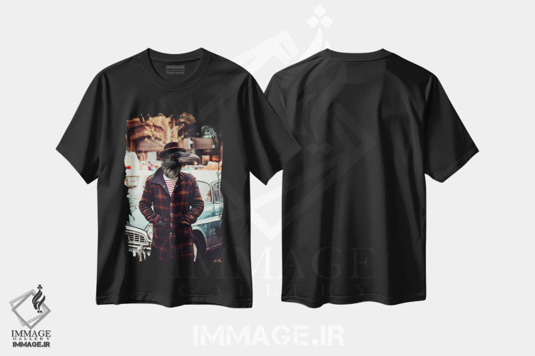 تیشرت طرح دار جک، هنر دیجیتال اثر آرک و گوستز | فروشگاه ایماژ