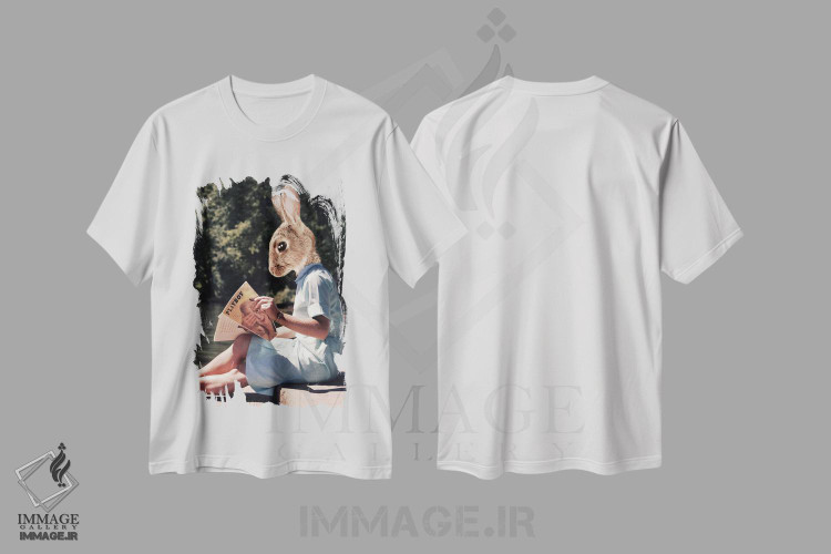 تیشرت طرح دار بانی، هنر دیجیتال اثر آرک و گوستز | immage.ir