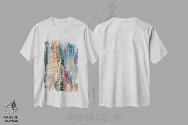 تیشرت طرح دار پشت پنجره من اثر آنی جندرو | immage.ir