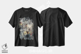 تیشرت طرح دار اثر پروانه ای، آبستره اثر آنی جندرو | فروشگاه ایماژ