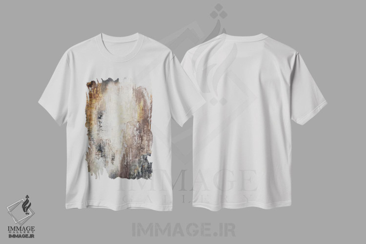 تیشرت طرح دار کلیسای زن اثر آنی جندرو | immage.ir