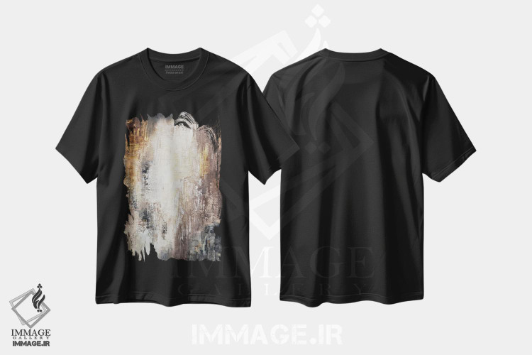 تیشرت طرح دار کلیسای زن اثر آنی جندرو | فروشگاه ایماژ