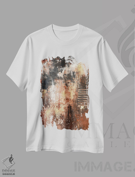 تیشرت طرح دار برج جادوگر اثر آنی جندرو | immage.ir