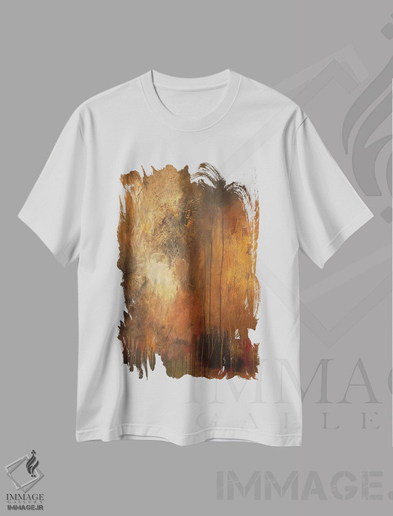 تیشرت طرح دار نجوای زمین اثر آنی جندرو | immage.ir