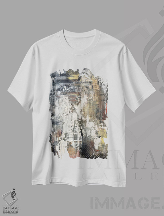 تیشرت طرح دار اگر دیوارها حرف می زدند اثر آنی جندرو | immage.ir