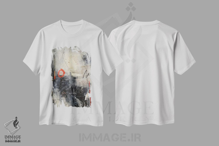 تیشرت طرح دار سرنوشت اثر آنی جندرو | immage.ir