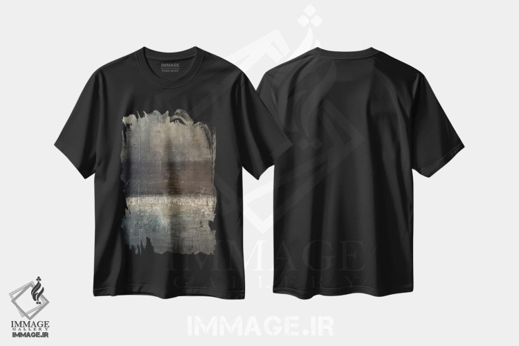 تیشرت طرح دار زندگی های بسیار اثر آنی جندرو | فروشگاه ایماژ