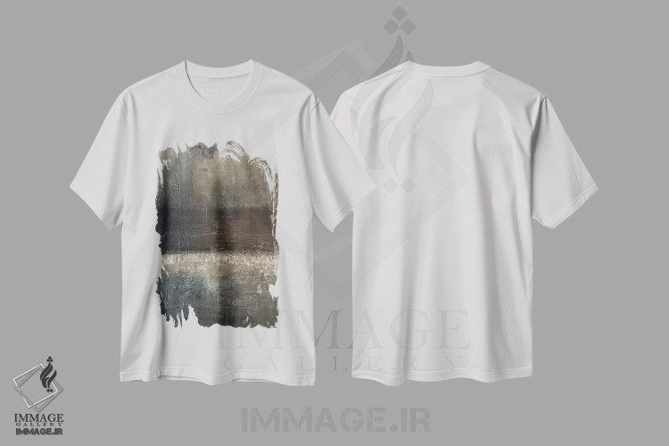 تیشرت طرح دار زندگی های بسیار اثر آنی جندرو | immage.ir