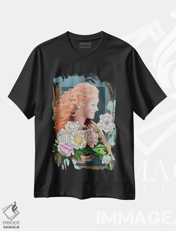 تیشرت طرح دار صدتومان، دکور معاصر اثر آلن ماگالون | فروشگاه ایماژ