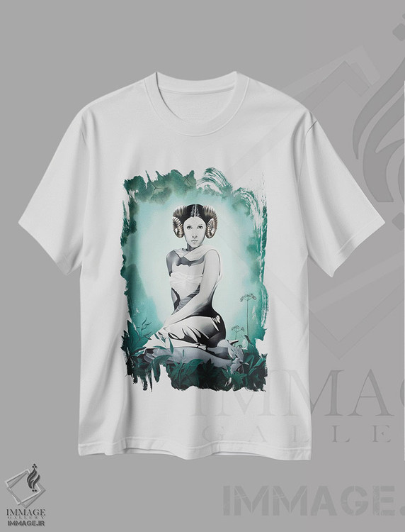 تیشرت طرح دار شاهزادهٔ گمشده، هنر فاخر معاصر اثر آلن ماگالون | immage.ir