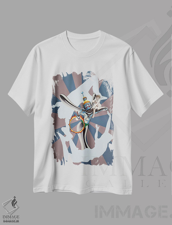 تیشرت طرح دار هیولای فلزی، دکوراسیون جایگزین اثر آلن ماگالون | immage.ir