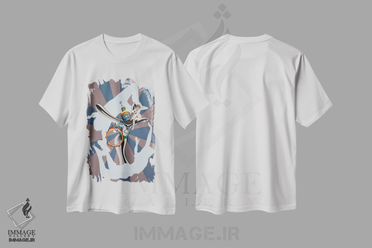 تیشرت طرح دار هیولای فلزی، دکوراسیون جایگزین اثر آلن ماگالون | immage.ir