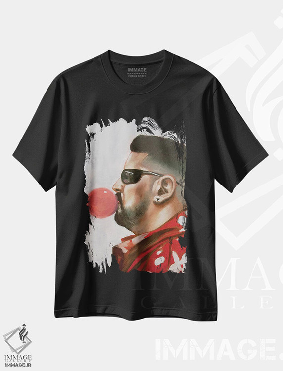 تیشرت طرح دار گروه آرایشگران I، هنر فاخر اثر الکساندر گراهوفسکی | immage.ir