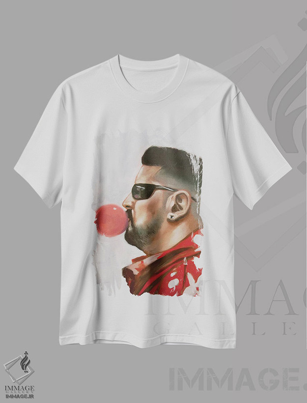 تیشرت طرح دار گروه آرایشگران I، هنر فاخر اثر الکساندر گراهوفسکی | فروشگاه ایماژ