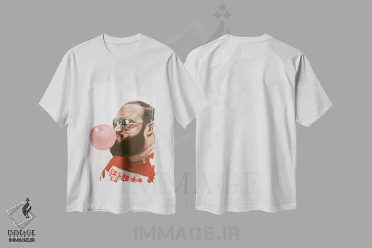 تیشرت طرح دار گروه آرایشگران III، هنر فاخر اثر الکساندر گراهوفسکی | فروشگاه ایماژ
