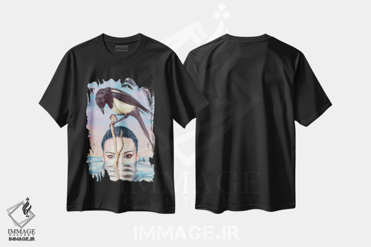 تیشرت طرح دار سرگردان، مدیوم اثر الکساندر گراهوفسکی | immage.ir