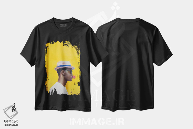 تیشرت طرح دار راک استدی، هنر فاخر معاصر اثر الکساندر گراهوفسکی | فروشگاه ایماژ