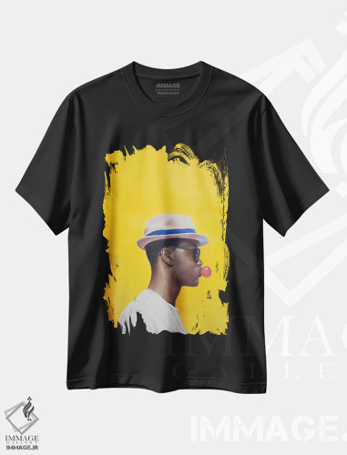 تیشرت طرح دار راک استدی، هنر فاخر معاصر اثر الکساندر گراهوفسکی | فروشگاه ایماژ