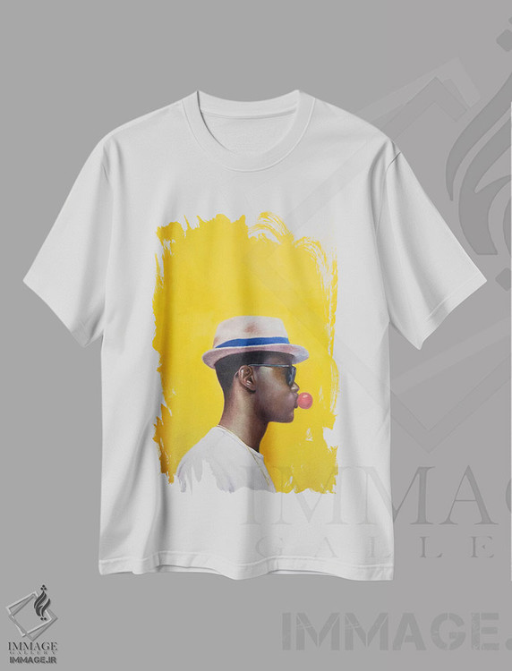 تیشرت طرح دار راک استدی، هنر فاخر معاصر اثر الکساندر گراهوفسکی | immage.ir