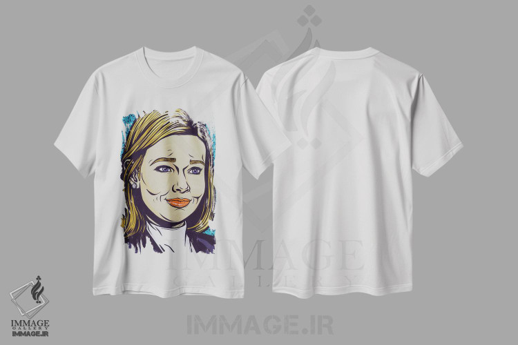 تیشرت طرح دار شیو، هنر فاخر معاصر اثر آلیسون گاتچل | immage.ir