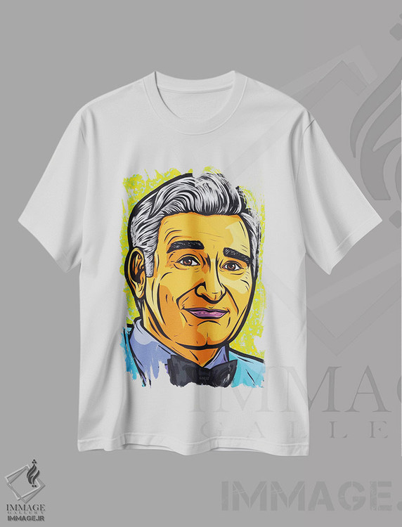 تیشرت طرح دار جانی رز، هنر فاخر معاصر اثر آلیسون گاتچل | immage.ir