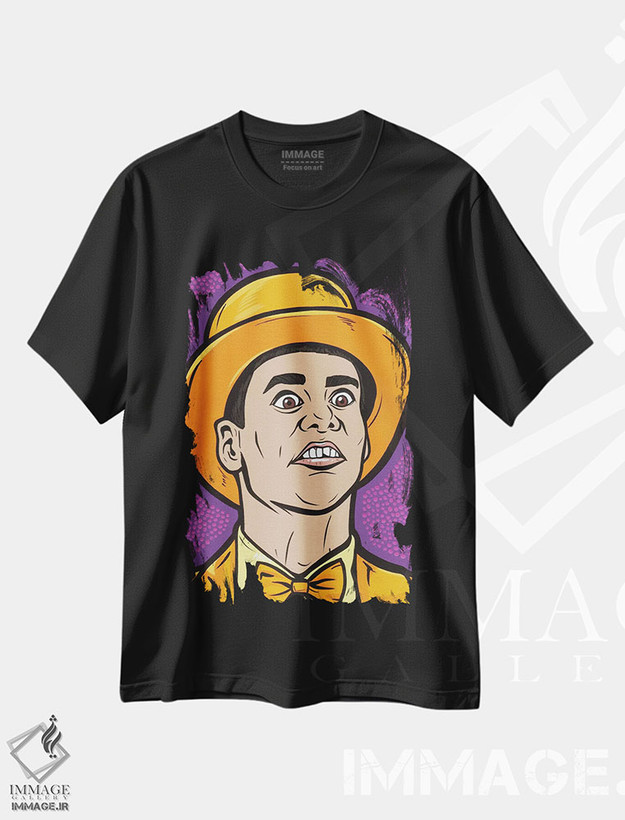 تیشرت طرح دار لُوید با تاکسیدوی پاستلی، هنر فاخر معاصر اثر آلیسون گاتچل | فروشگاه ایماژ