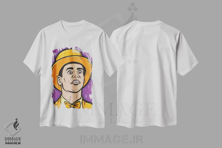 تیشرت طرح دار لُوید با تاکسیدوی پاستلی، هنر فاخر معاصر اثر آلیسون گاتچل | immage.ir