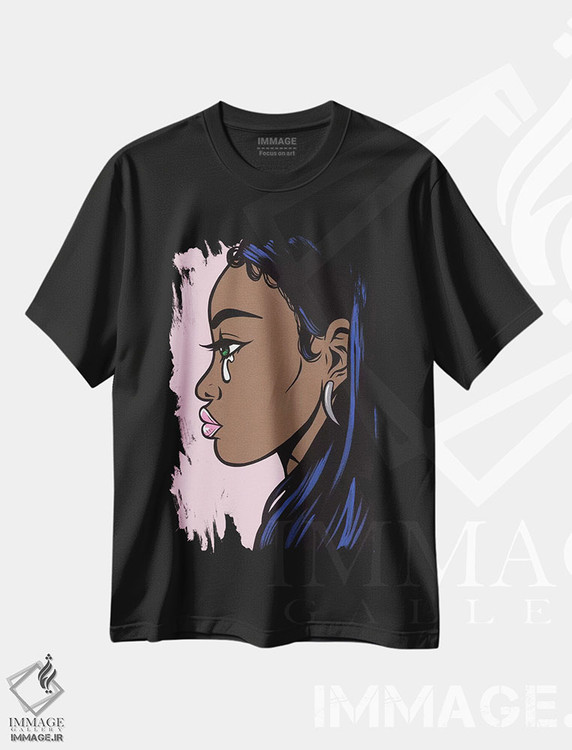 تیشرت طرح دار آثار آلیسون گاتچل - immage.ir