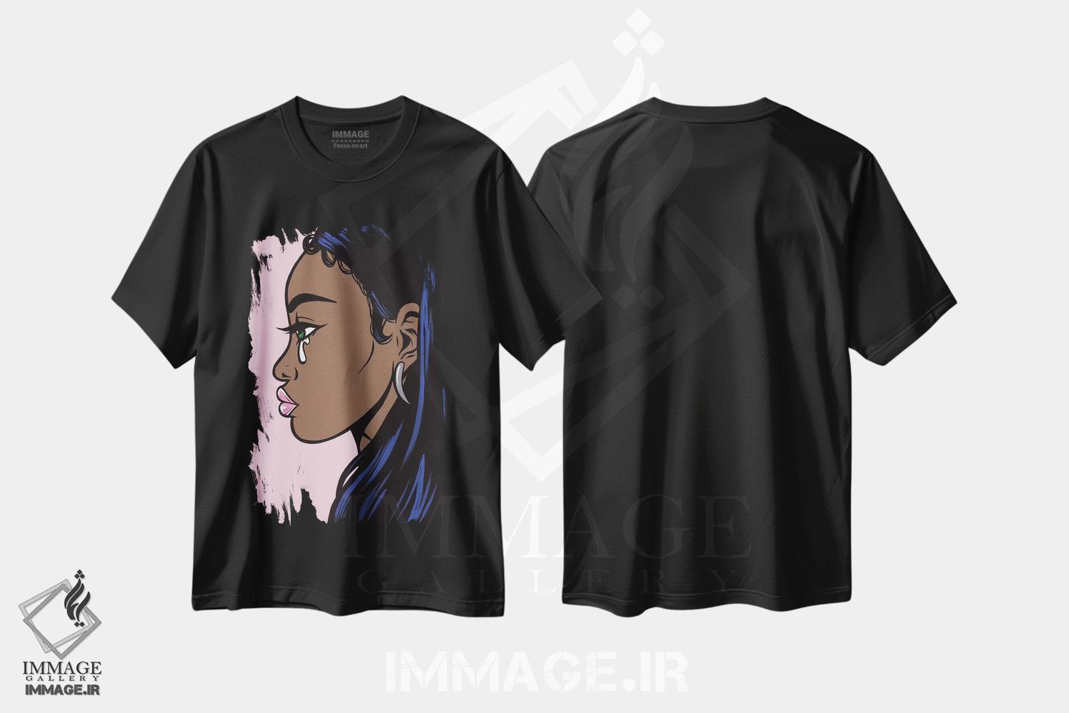 تیشرت طرح دار آثار آلیسون گاتچل - immage.ir