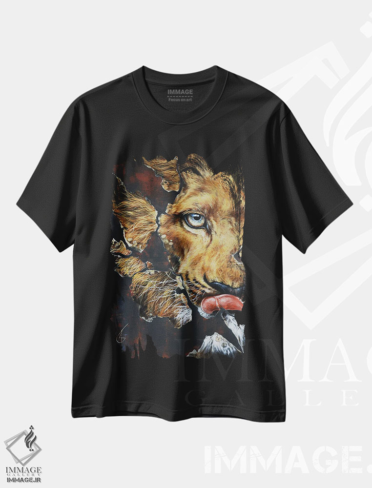 تیشرت طرح دار کائور؟، هنر فاخر معاصر اثر آناگرُز | فروشگاه ایماژ