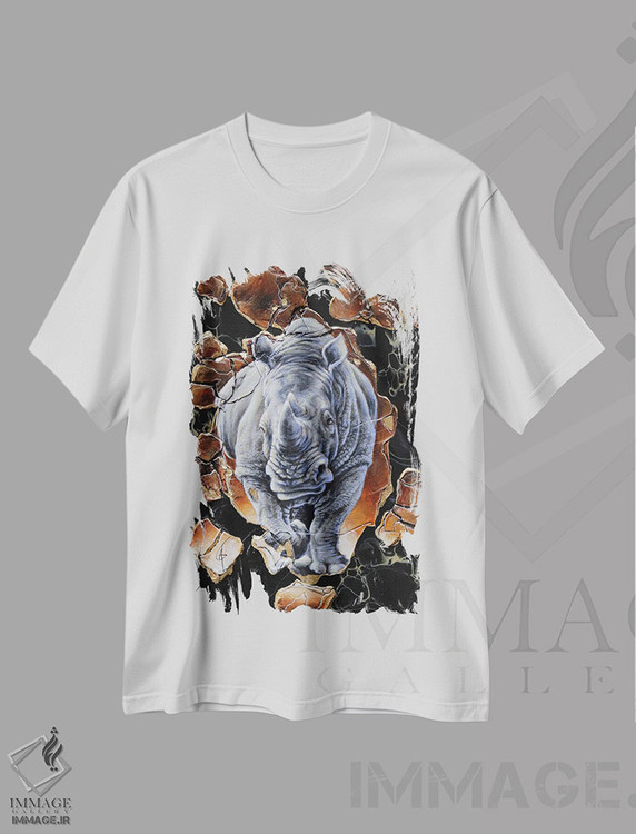 تیشرت طرح دار آنگو، هنر فاخر معاصر اثر آناگرُز | immage.ir