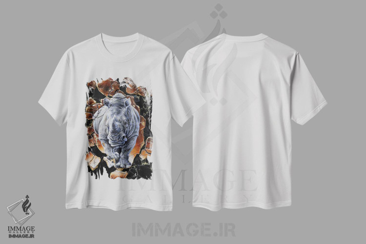 تیشرت طرح دار آنگو، هنر فاخر معاصر اثر آناگرُز | immage.ir
