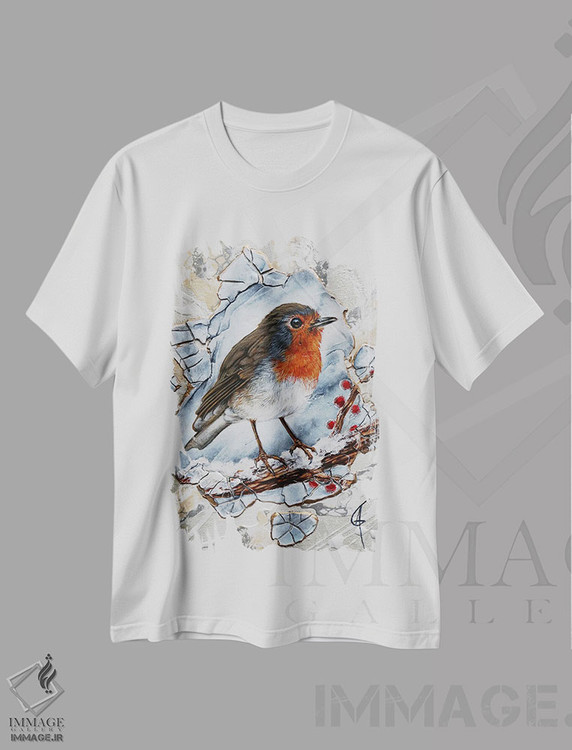 تیشرت طرح دار ایتی، هنر فاخر معاصر اثر آناگرُز | immage.ir