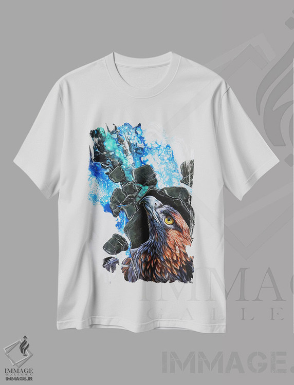 تیشرت طرح دار هکتور، هنر فاخر معاصر اثر آناگرُز | immage.ir