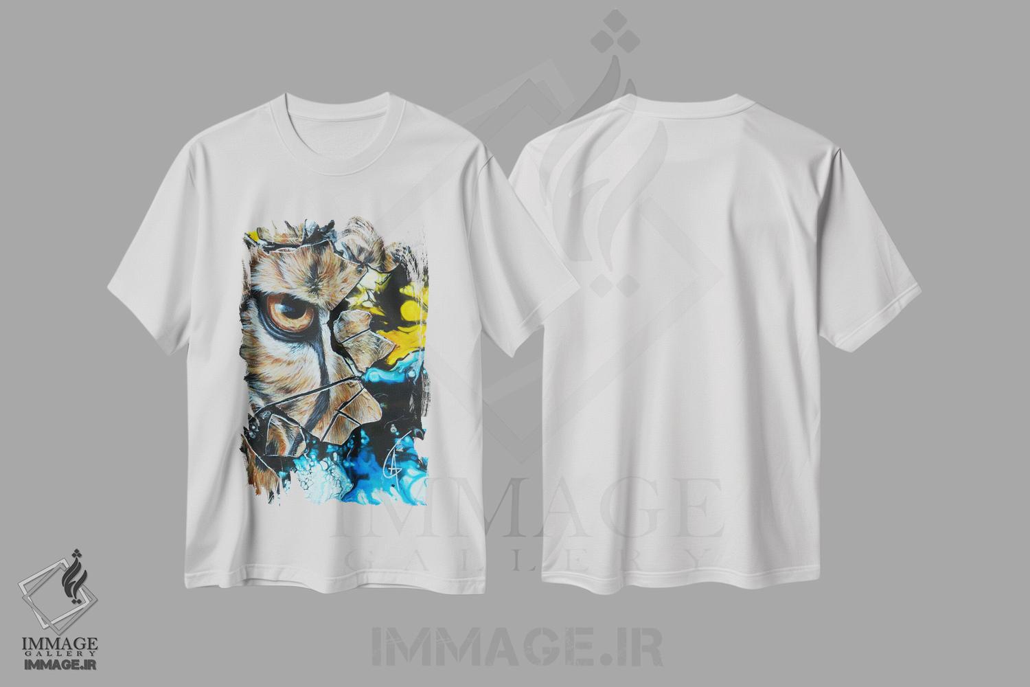 تیشرت طرح دار کاهَا، هنر فاخر معاصر اثر آناگرُز | immage.ir