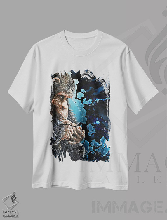 تیشرت طرح دار تَالیتی، هنر فاخر معاصر اثر آناگرُز | immage.ir