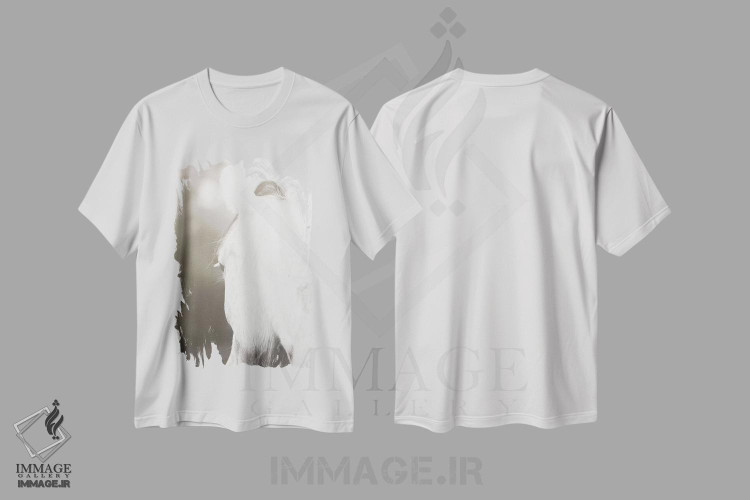 تیشرت طرح دار مروارید، مدیوم اثر آن هادک | immage.ir