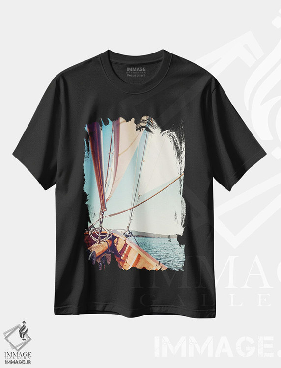 تیشرت طرح دار تعیین مسیر، تزئینی اثر آن هادک | فروشگاه ایماژ