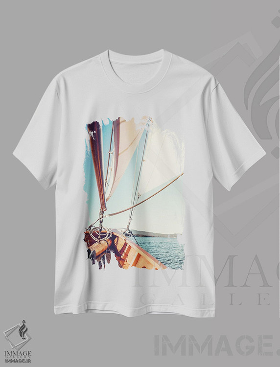 تیشرت طرح دار تعیین مسیر، تزئینی اثر آن هادک | immage.ir