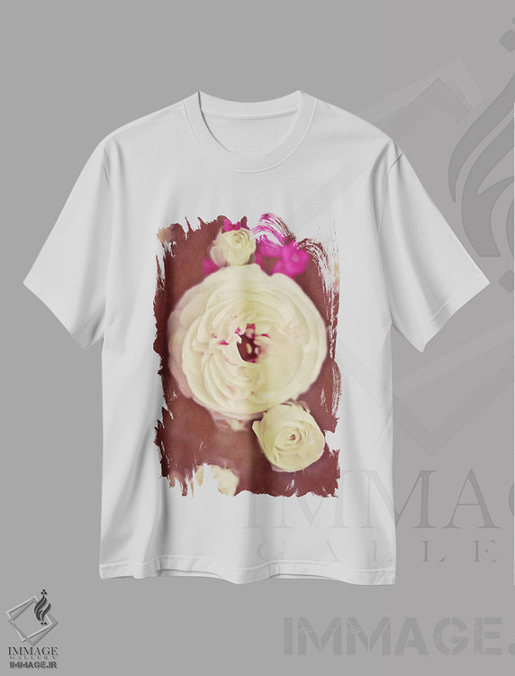 تیشرت طرح دار یک جایی در زمان، مدیوم اثر آن هادک | immage.ir