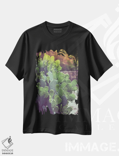تیشرت طرح دار مناظر جنوب غربی، تزئینی اثر آن هادک | فروشگاه ایماژ