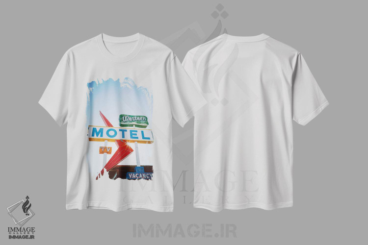 تیشرت طرح دار متل غربی، تزئینی اثر آن هادک | immage.ir