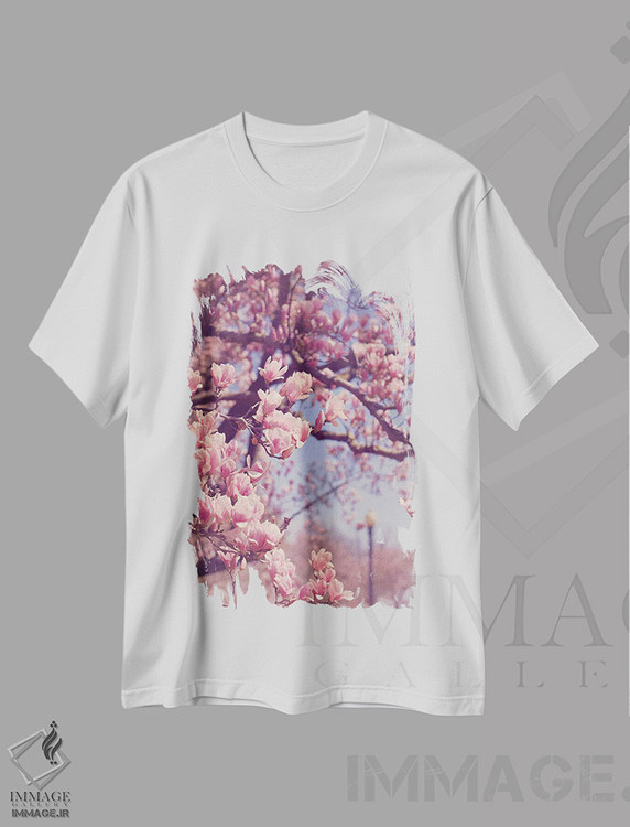 تیشرت طرح دار بهار در واشینگتن دی سی، مدیوم اثر آن هادک | immage.ir